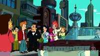 Click to watch 'Ghost in the Machines' (popup) Futurama